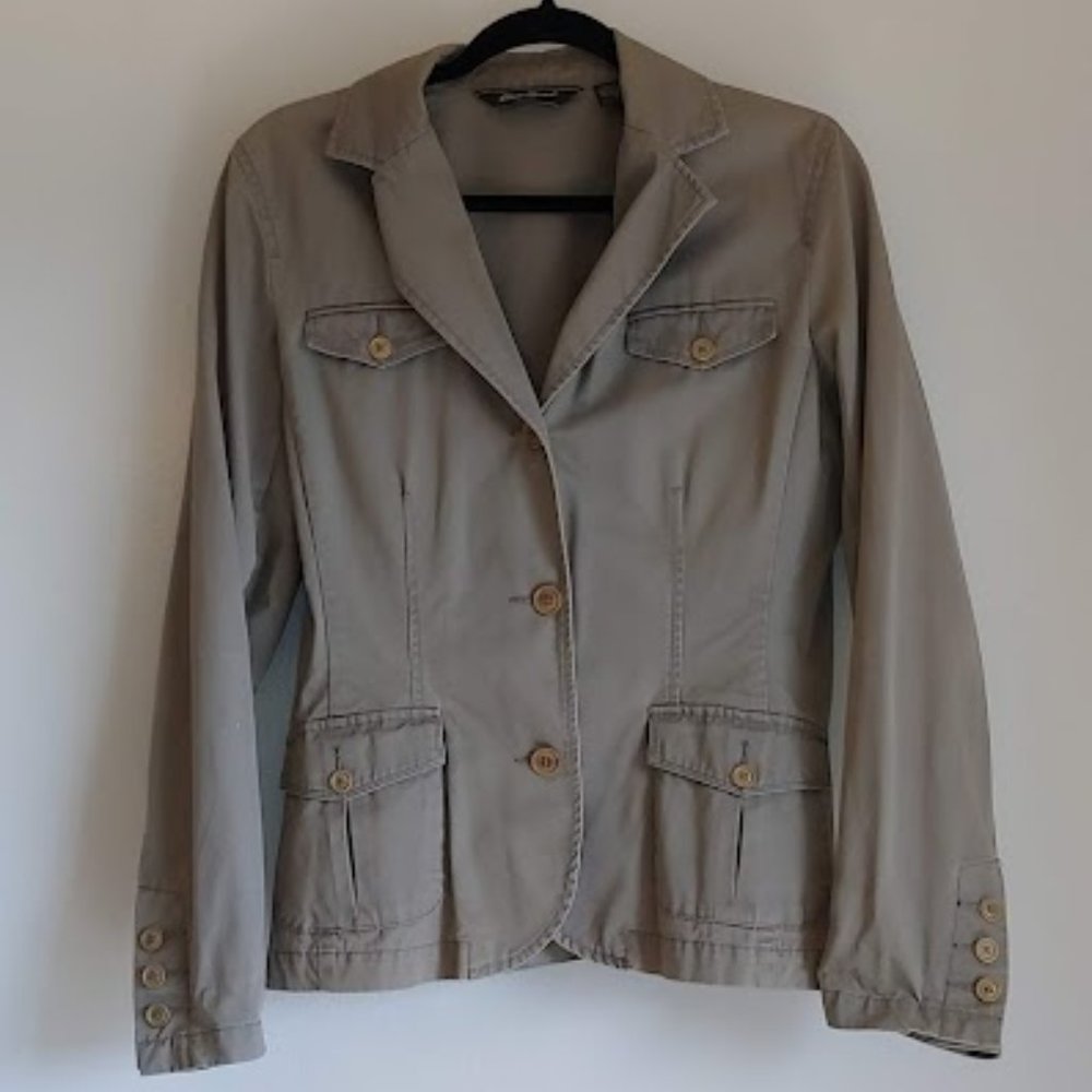 Eddie Bauer Jacket Size 10, Taupe